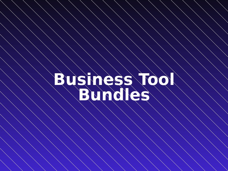 business tools bundle
