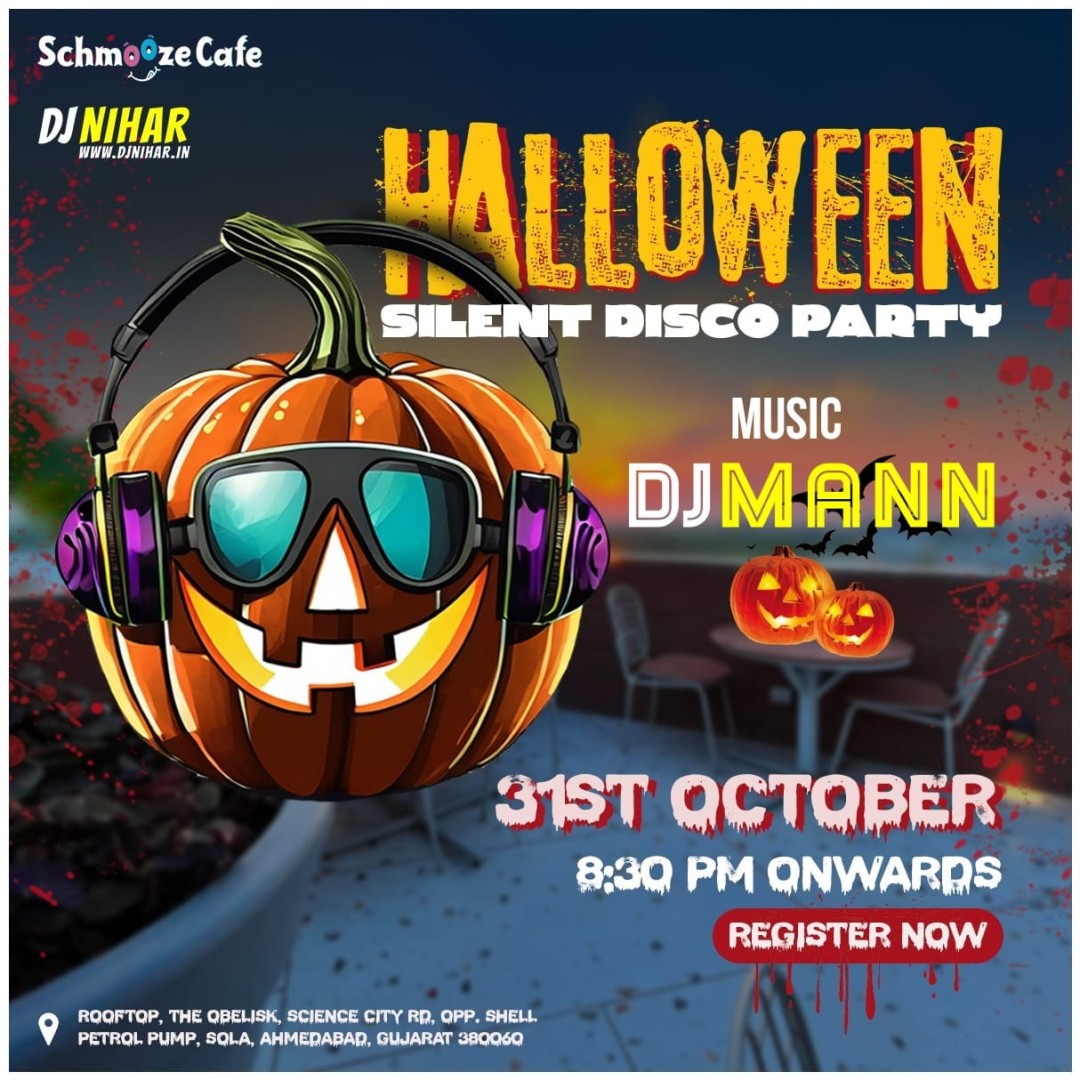 Halloween Silent Disco Party - Ahmedabad