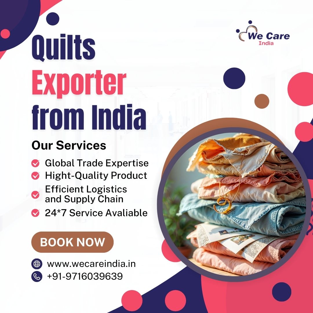 Quilts Exporter from India