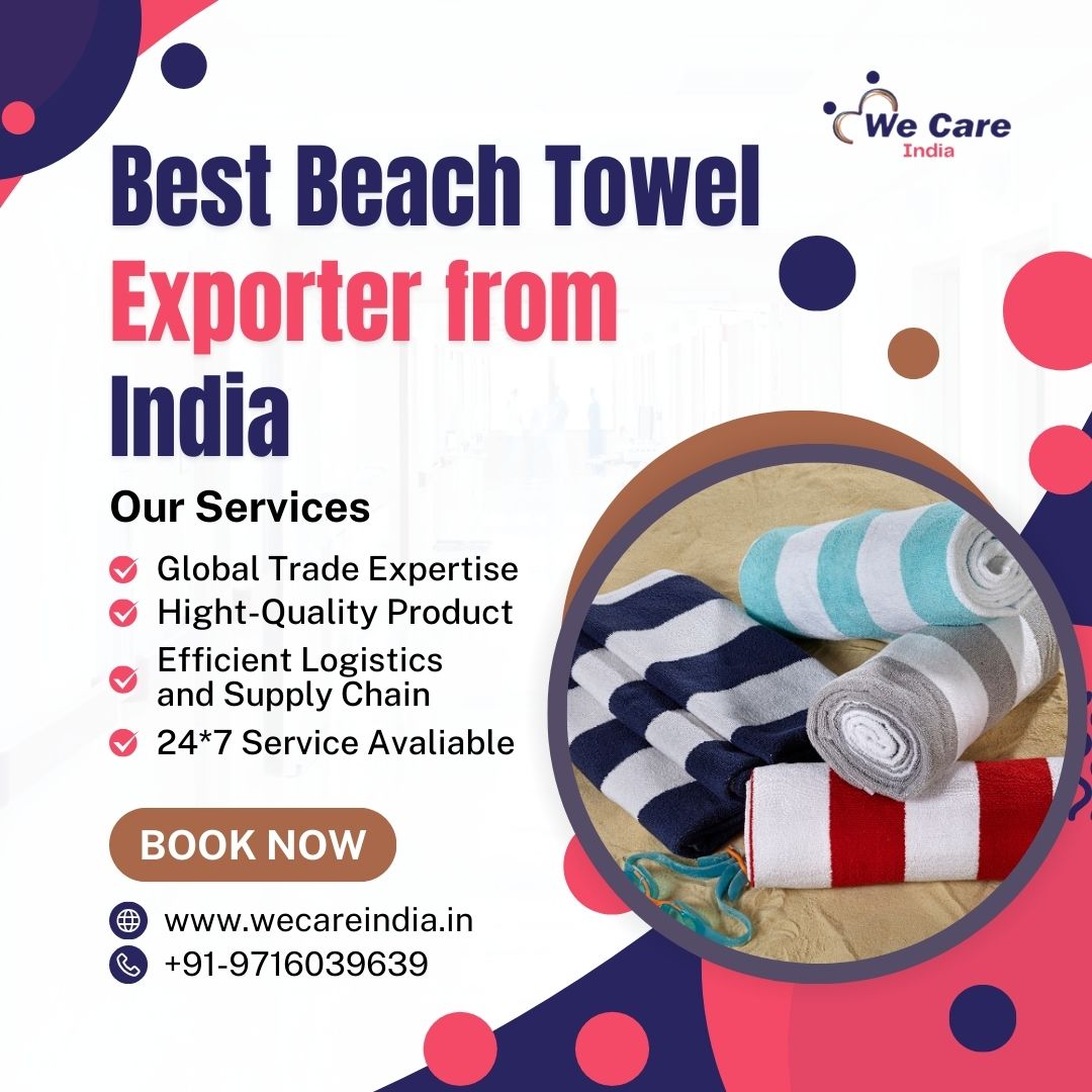 Best Beach Towel Exporter from India